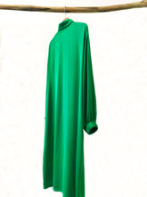 Load image into Gallery viewer, Green long dress shirt
