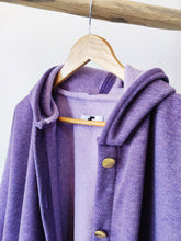 Load image into Gallery viewer, Lilac pleated bomber
