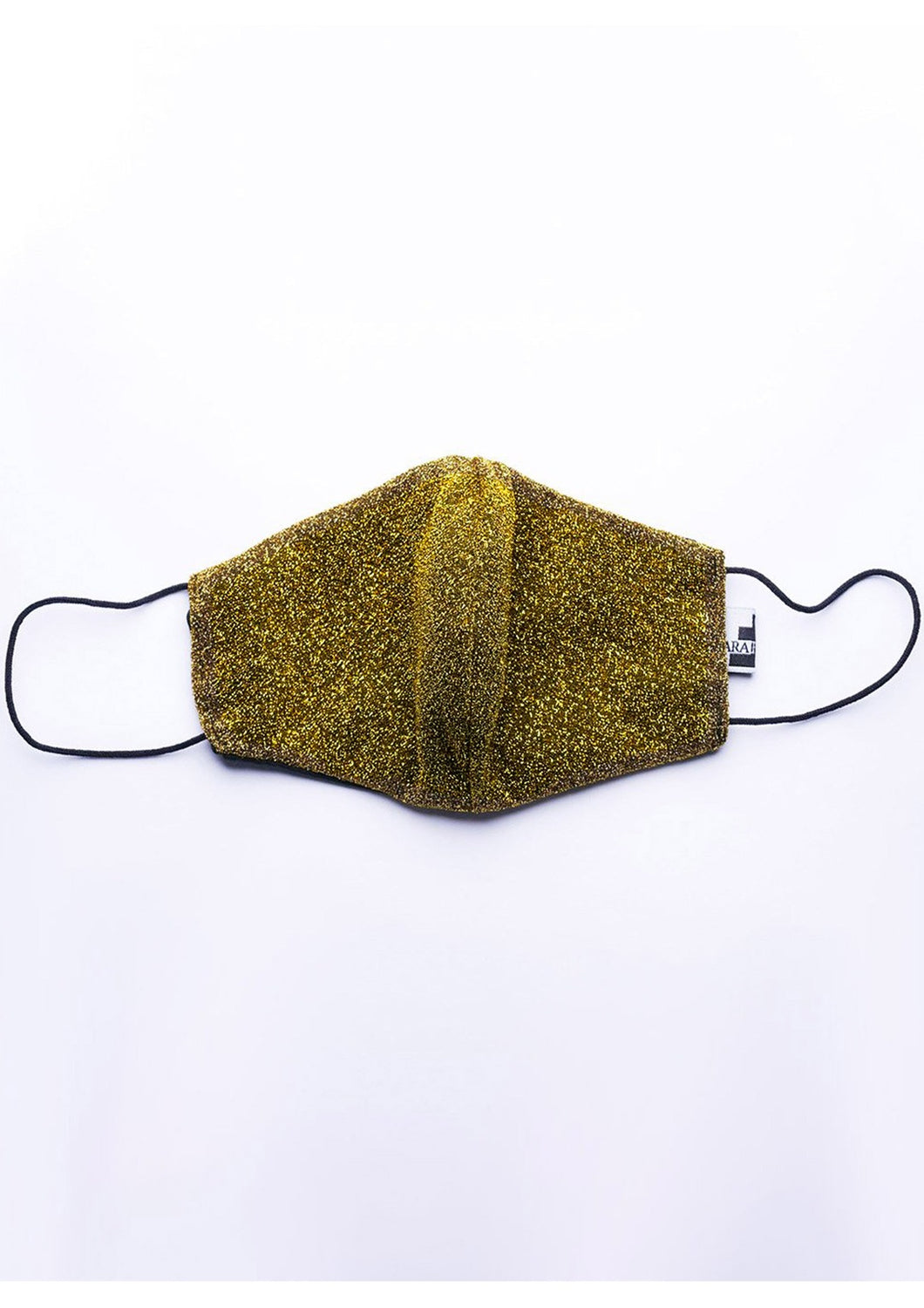 Glitter gold mask