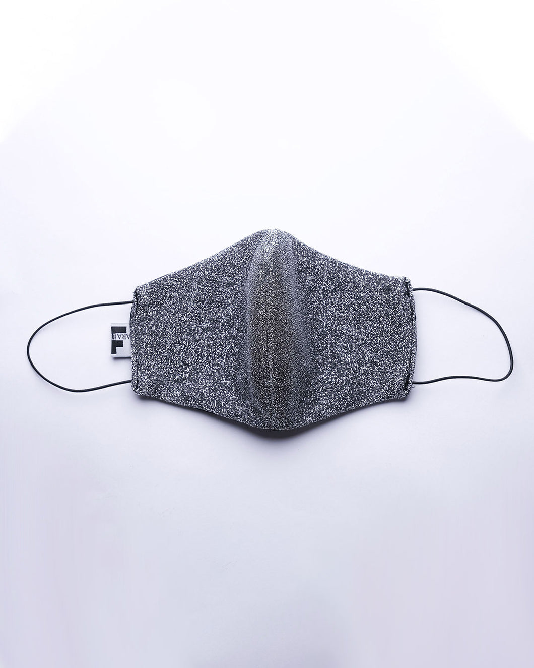 Glitter silver mask