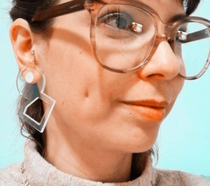 Acrylic earrings